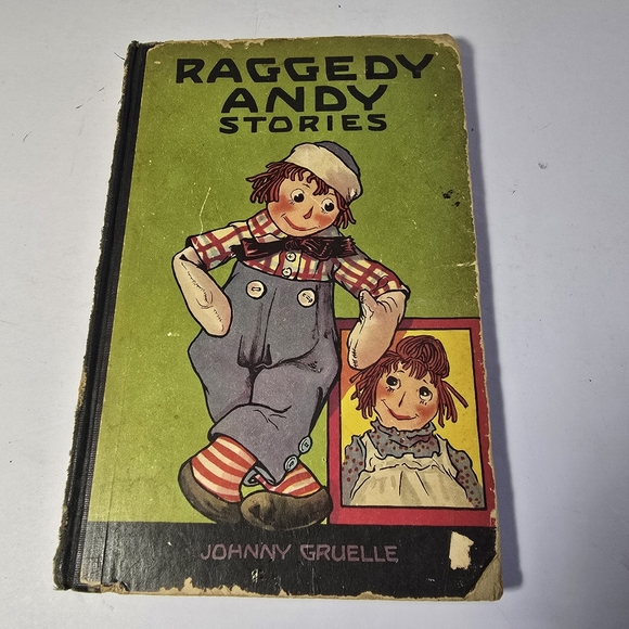 Vintage 1920s "Raggedy Ann & Andy" Hardcover Books Mix Set *4* by Johnny Gruelle - Picture 7 of 16